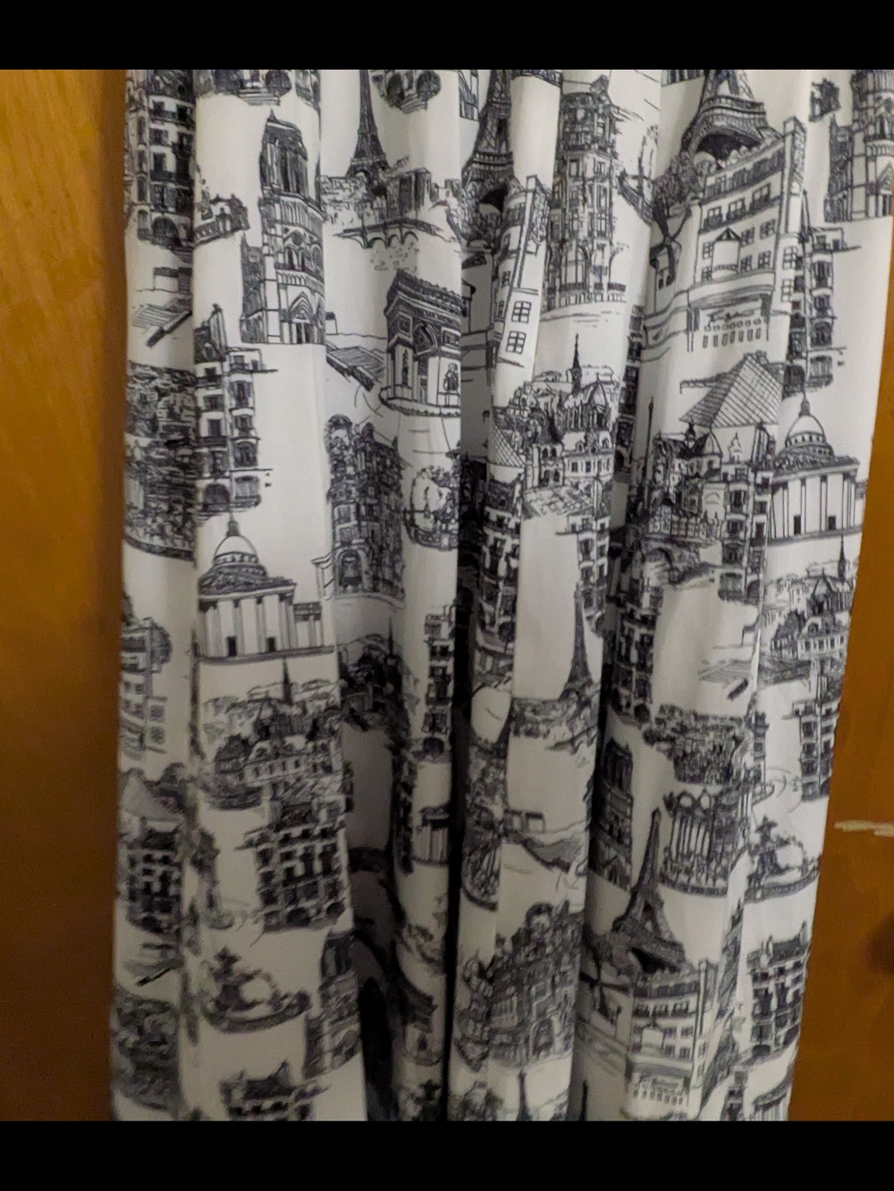 Karl Lagerfeld Black and White Scenic Print Maxi Dress - Picture 9 of 9